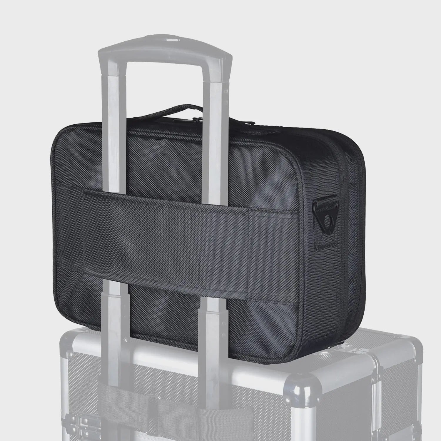 Grote Make-up Koffer met Verstelbare Vakverdeling & Schouderband - Reis Organizer