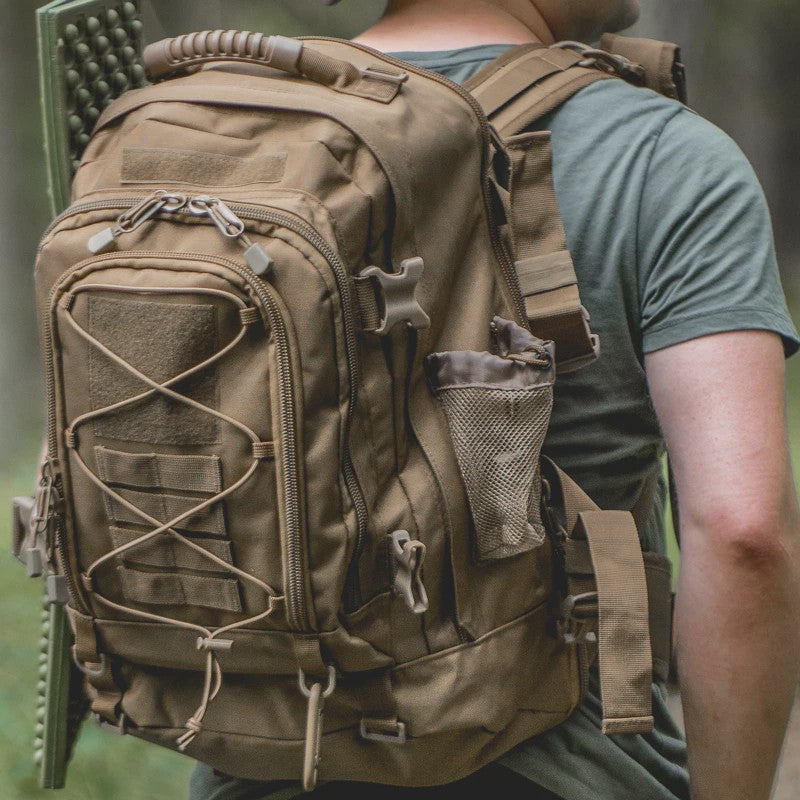Robuuste Tactische Rugzak 65L - Outdoor, Hiking & Camping - Militaire Stijl