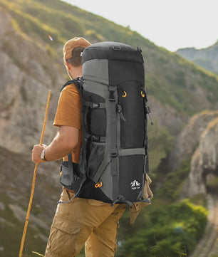 Night Cat Kampeerrugzak 70L/90L - Waterdicht, Lichtgewicht & Ademend - Outdoor Rugzak voor Wandelen & Reizen