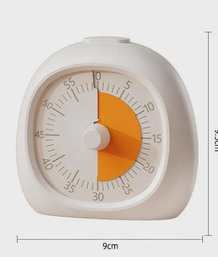 Visuele Timer 60 Minuten - Stille Tijdmanagement Hulp voor Kinderen & Keuken