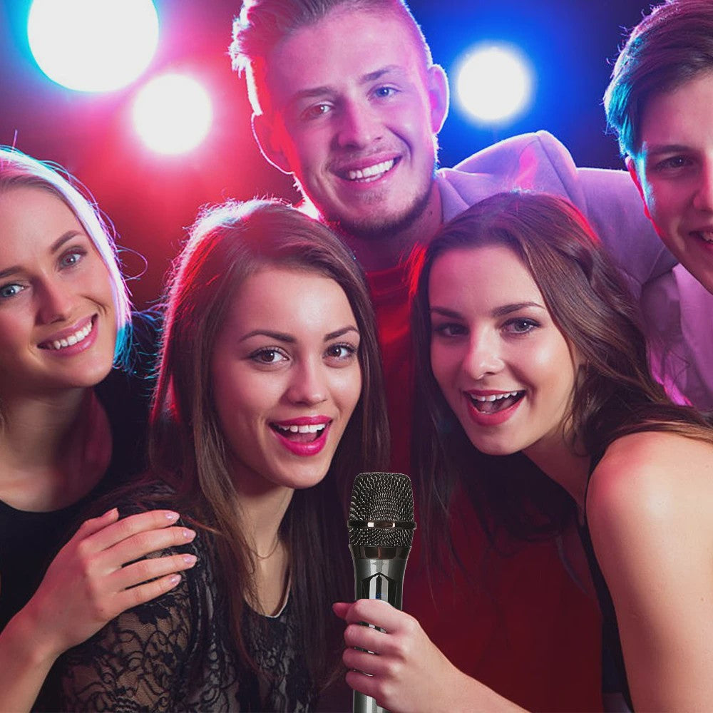 Draadloze UHF Microfoon Set - 2 Handheld Microfoons voor Karaoke, Feest, Presentatie & Vergadering