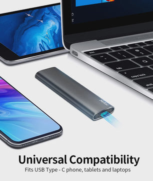 Netac Externe Draagbare SSD 500GB - 2TB | 550MB/s USB 3.2 | Compact & Snel