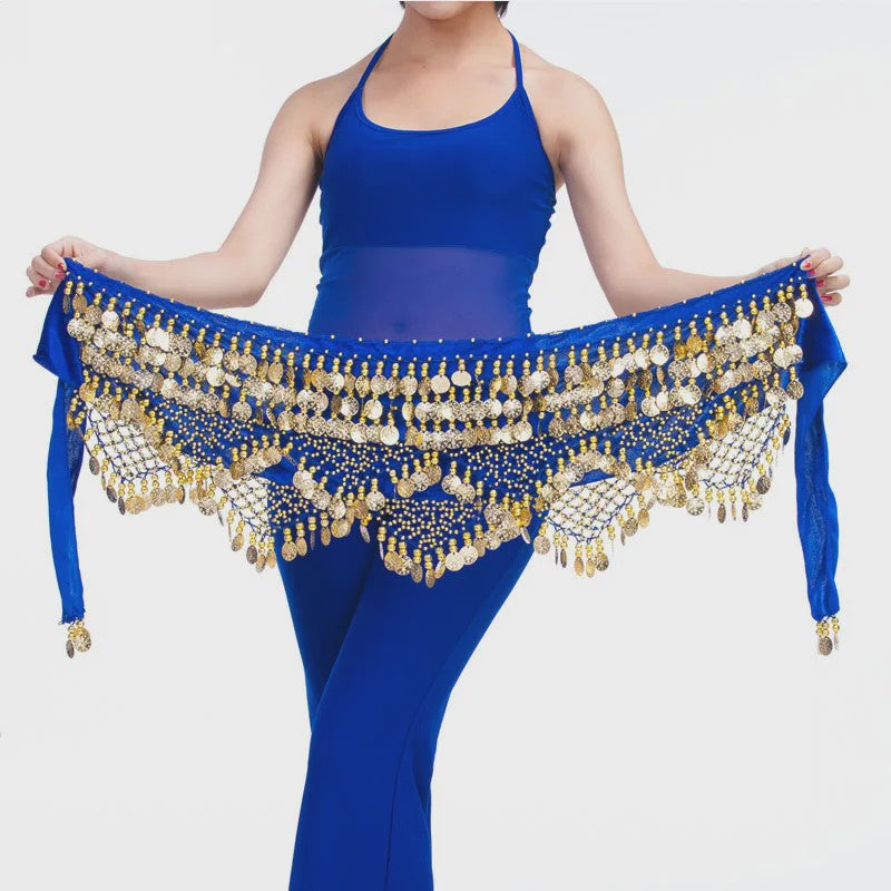 Buikdans Heupketting met Munten - Dansgordel voor Danseressen