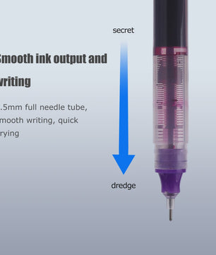 Set van 1-20x Gel Pen Zwart/Blauw/Rood - 0.5mm Naaldpunt voor Studenten & Kantoor