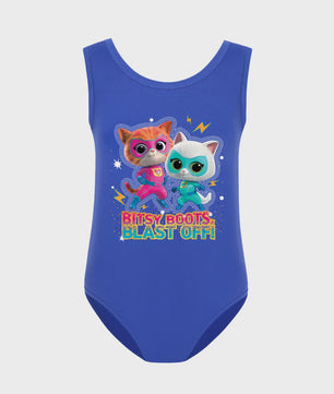 Super Kitties Kinder Zwempakje - Meisjes Badpak met Gabby Katten Print