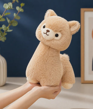Kawaii Alpaca Pluche Knuffel - Zachte Llama Pluche Dier Speelgoed Pop als Kussen, Cadeau en Kamerdecoratie
