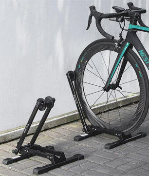 WEST BIKING Opvouwbare Fiets Parkeerstandaard - Carbon Staal