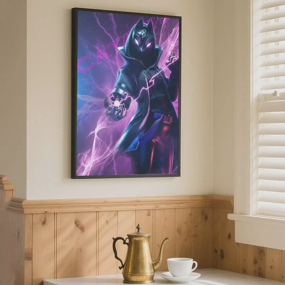 Fortnite Game Poster Canvas Print - Anime Stijl Wanddecoratie
