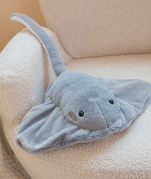 Kawaii Zee-Rog Knuffel - Zacht Pluche Speelgoed (35/42cm) - Perfect Cadeau