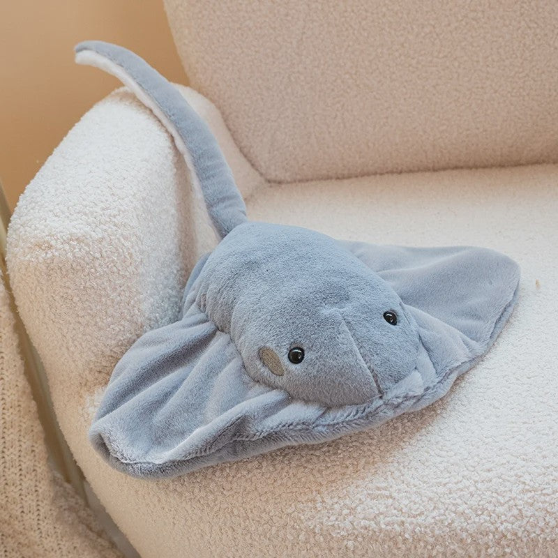 Kawaii Zee-Rog Knuffel - Zacht Pluche Speelgoed (35/42cm) - Perfect Cadeau