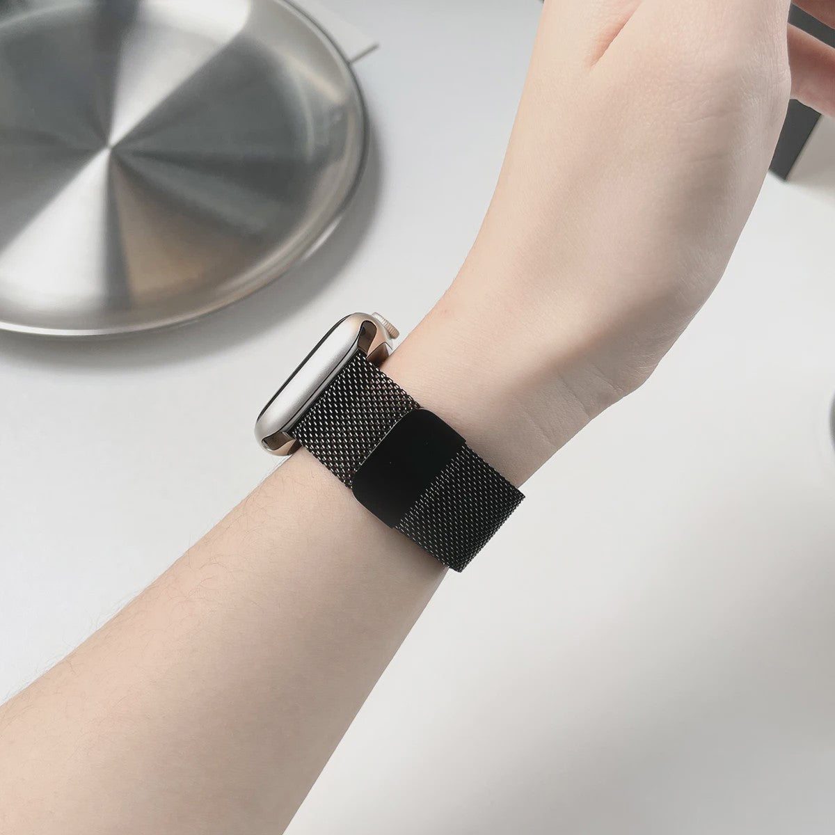 Milanese Loop Band voor Apple Watch - Premium Roestvrij Staal - Diverse Maten & Series