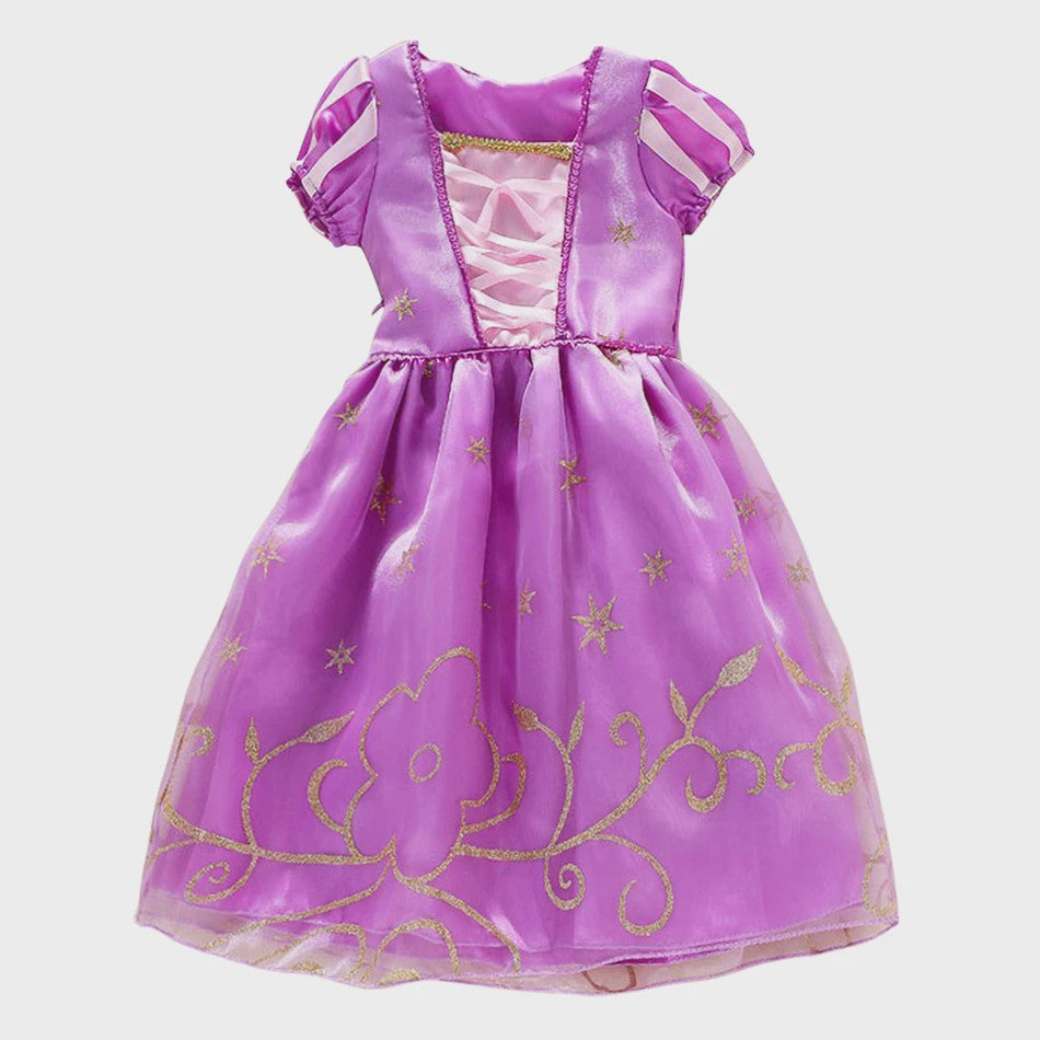 Prinsessenjurk Rapunzel voor Meisjes - Droomjurk voor Feestjes en Carnaval
