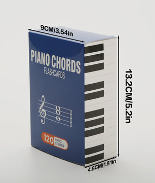 Piano Akkoorden Flashcards - Leer Muziek & Akkoorden Snel en Makkelijk