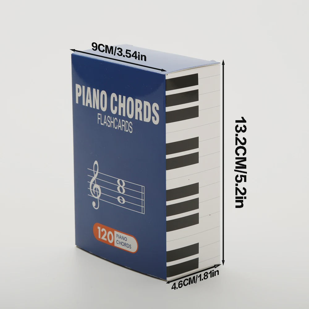 Piano Akkoorden Flashcards - Leer Muziek & Akkoorden Snel en Makkelijk