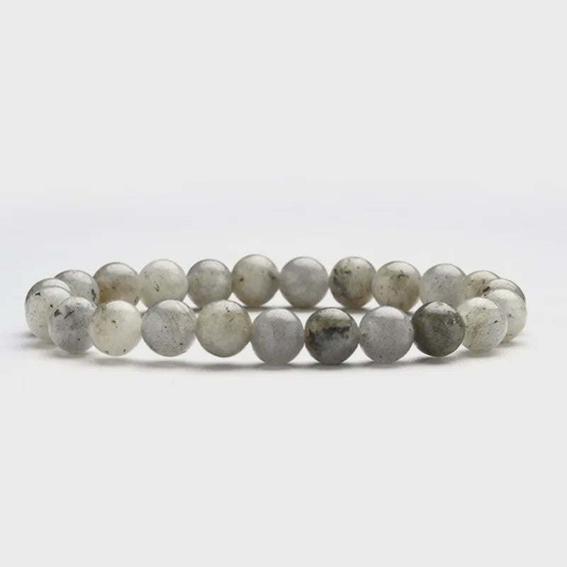 Labradorite Natuursteen Armband - Handgemaakt & Uniek voor Dames