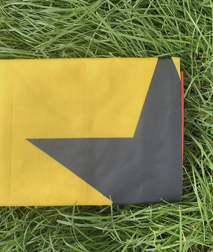 Ghana Vlag 150x90cm - Hoge Kwaliteit Polyester, Dubbelzijdig Bedrukt