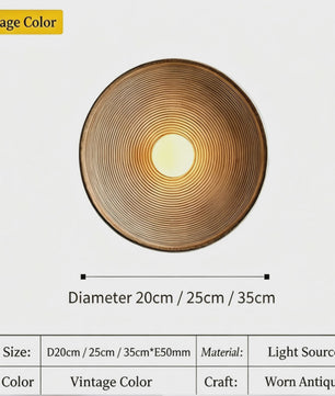 Nordic Wabi-Sabi Wandlamp Rond - Sfeervolle Resin Sconce voor Woonkamer & Slaapkamer