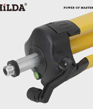 Hilda Laserwaterpas Statief 1.2M - Verstelbaar Hoogte & 5/8" Schroefdraad - Robuust Ferroalloy