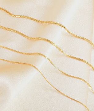 Fijne Roestvrij Stalen Ketting - Hoge Glans Mode Sieraden in 0.8mm, 1.1mm & 1.5mm Dikte