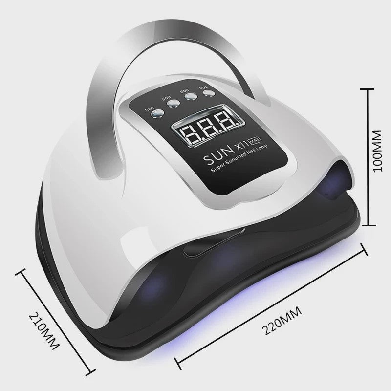 Professionele LED UV Nageldroger met LCD Display - Snel Gel Polish Drogen