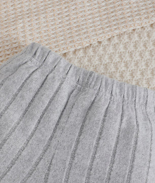 Baby Jongen Set: Longsleeve Bodysuit, Broekje & Muts - Kleurblok Design (0-18 Maanden)