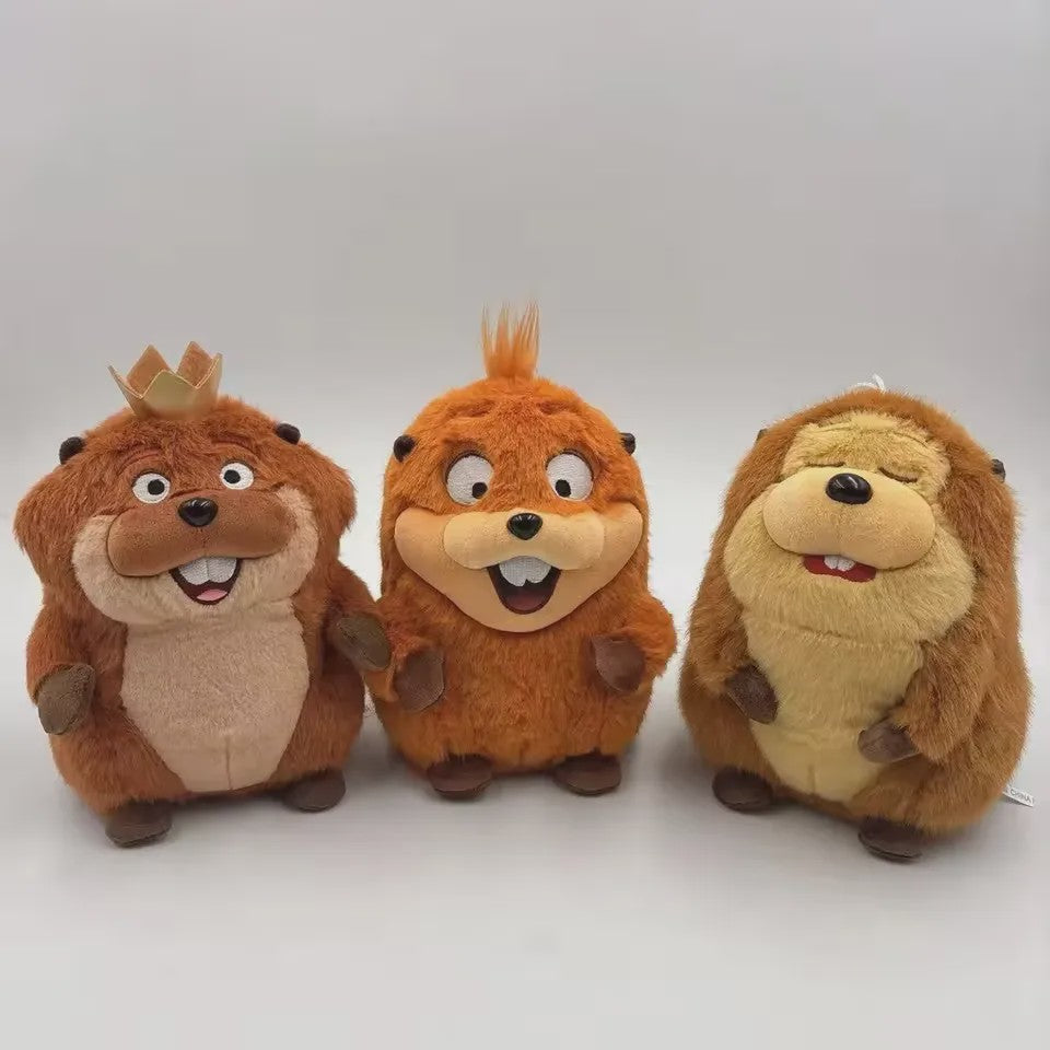 Knuffel Bever King George Mabel Loaf - Zacht & Pluche Speelgoed voor Kinderen