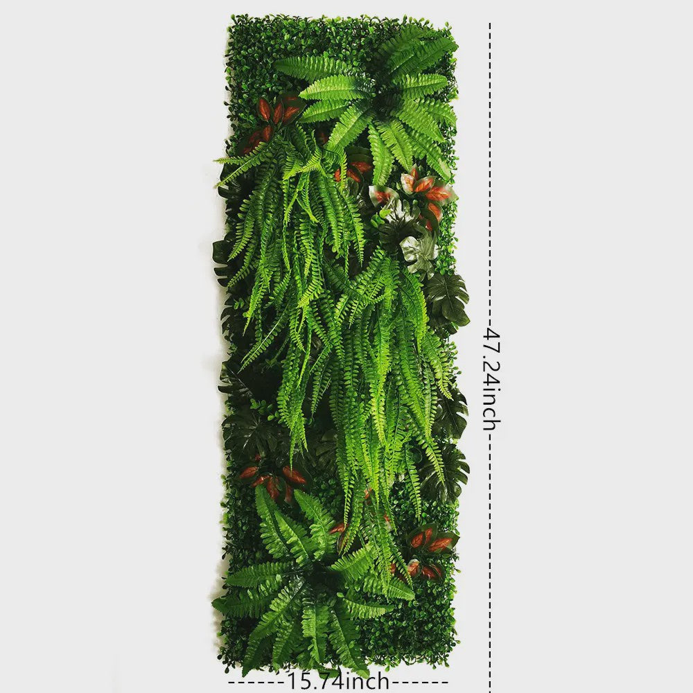 Kunstgras Mos Wandpaneel - Subtropische Decoratie - 40x120 cm