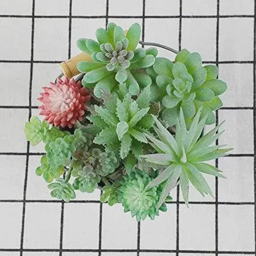 Set van 7 Kunstmatige Succulenten - Realistische Nep Plantjes voor Decoratie