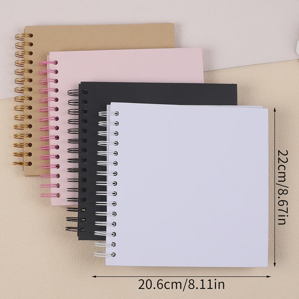 8 Inch (20cm) DIY Scrapbook Fotoalbum - Hardcover Kraftpapier, 40 Pagina's voor Knutselen & Jubilea