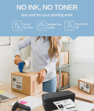Marklife X4 Thermische Labelprinter - Draagbaar, Bluetooth & Automatische Herkenning