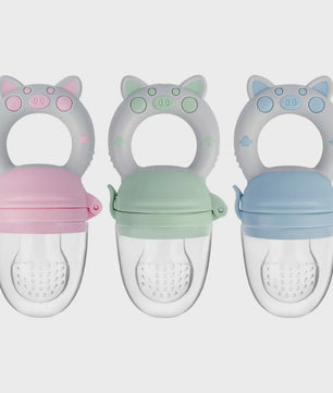 Siliconen Fruit- en Groentespeen voor Baby's en Peuters (6-36 mnd) - Bijtspeen & Voeding