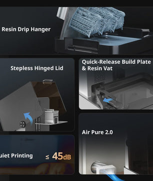 ANYCUBIC Photon P1 14K Resin 3D Printer - Precisie voor Sieraden & Fijn Detail Werk