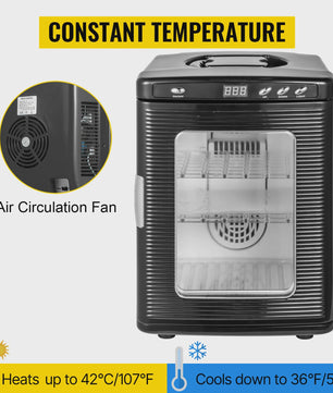 Digitale Reptielen Broedmachine 25L met Koel- en Verwarmingsfunctie (5-60°C)