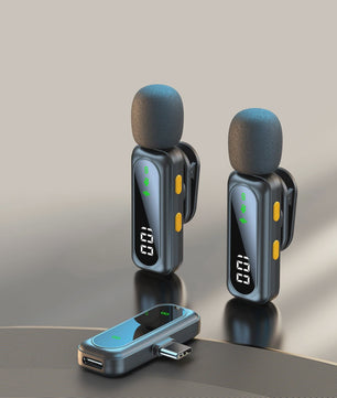 Draadloze Lavalier Microfoon voor iPhone & Android - Draagbaar, Ruisonderdrukking