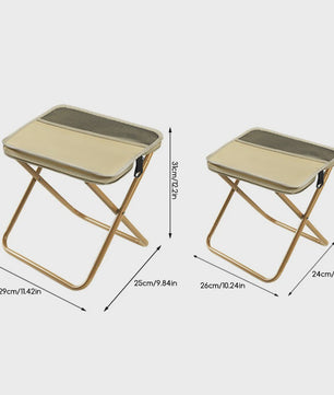 Opvouwbare Draagbare Camping Stoel met Draagtas - Lichtgewicht en Compact