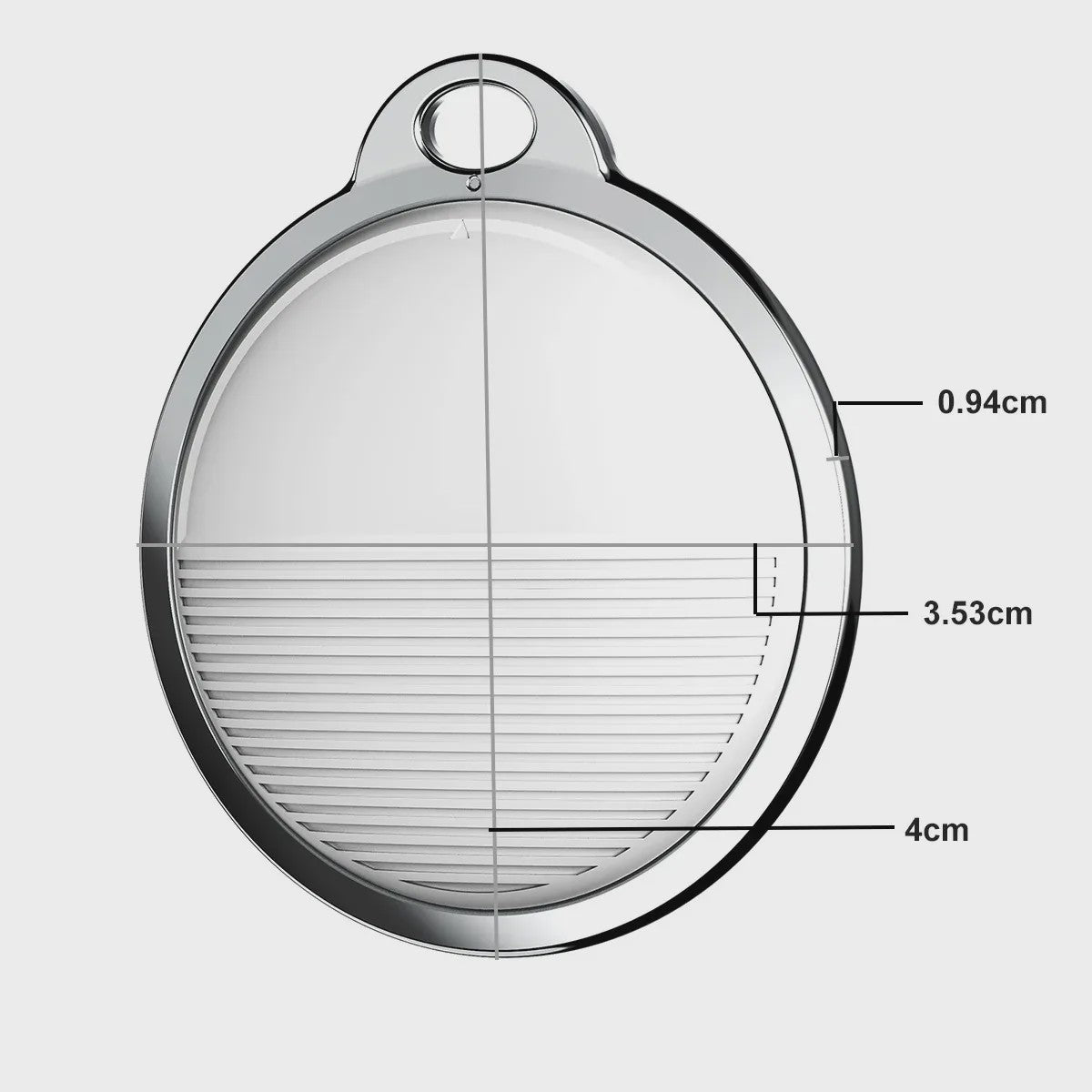 Mini Bluetooth Tracker met Apple Find My compatibiliteit - Vind je spullen terug