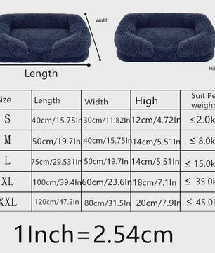 Luxe Pluche Hondenkussen - Extra Zacht & Orthopedisch - Winter Warm