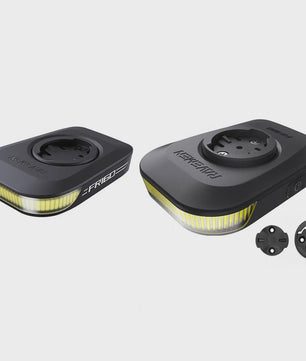 Ravemen FR300/FR160 Fietsverlichting Out-Front - USB Oplaadbaar, Waterdicht IPX6, Compatibel met Garmin/Wahoo