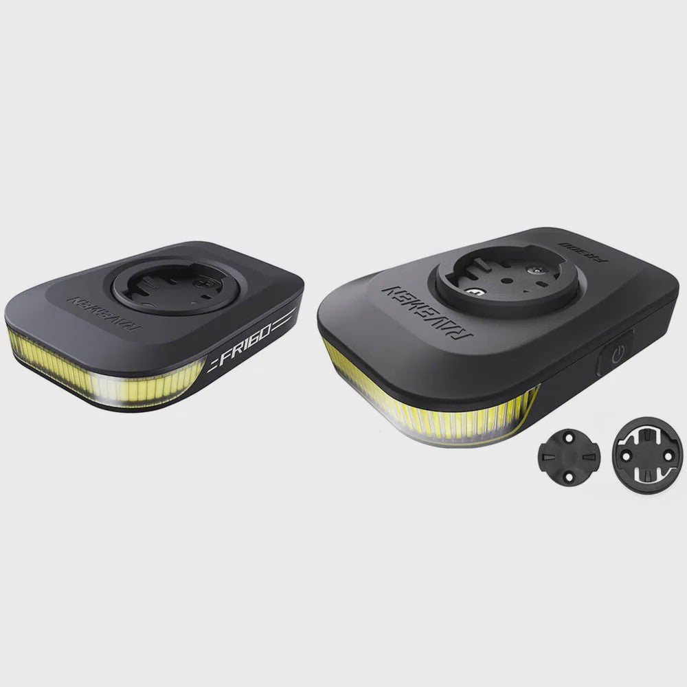 Ravemen FR300/FR160 Fietsverlichting Out-Front - USB Oplaadbaar, Waterdicht IPX6, Compatibel met Garmin/Wahoo