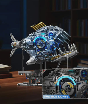 Mechanische Piranha Bouwset - 1085 Stukjes - STEM & Creatief Speelgoed