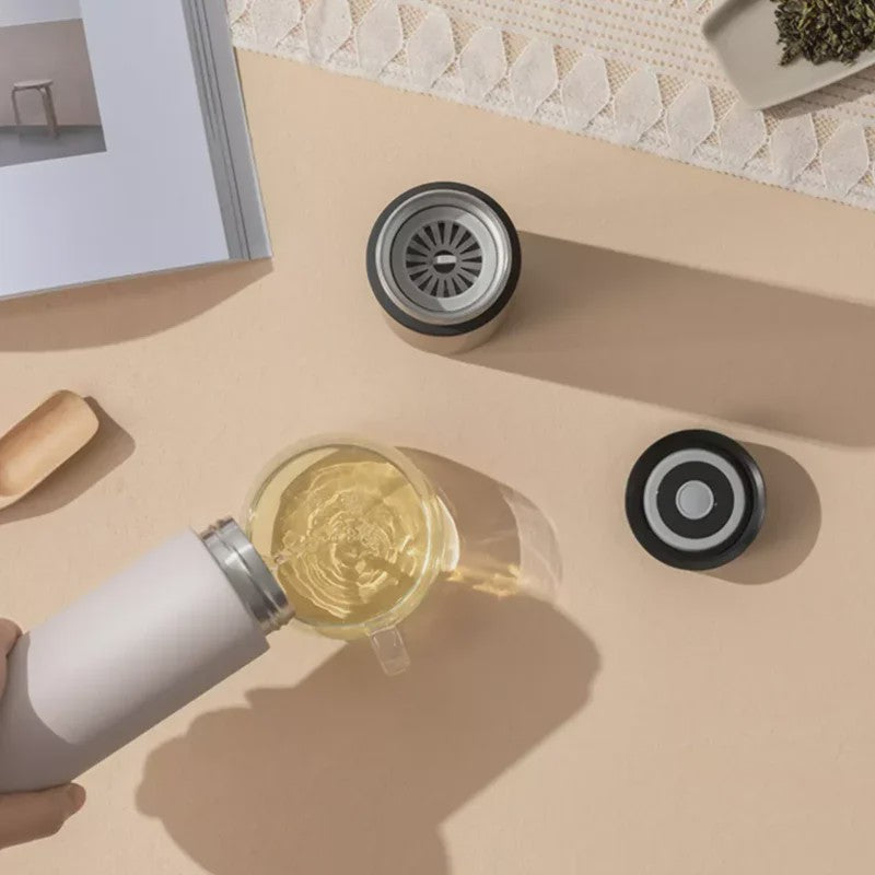 Mijia Thermos Pocket 350ml RVS Vakuumfles - Houdt Drankjes Warm & Koud, Ideaal voor Reizen