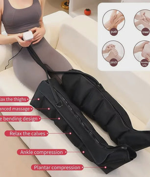 Luchtcompressie Beenmassager - Uitgebreide Versie voor Ontspanning van Benen en Voeten