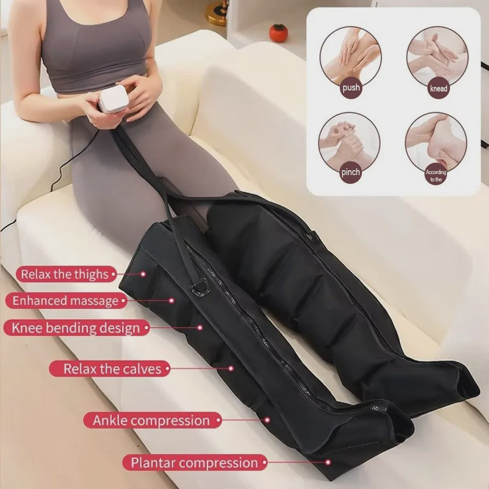 Luchtcompressie Beenmassager - Uitgebreide Versie voor Ontspanning van Benen en Voeten