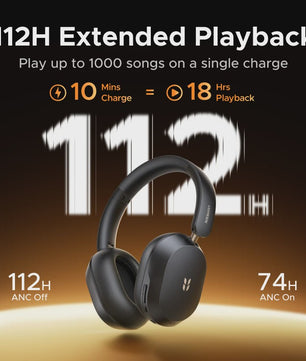 UGREEN Max5s Draadloze Over-Ear Koptelefoon met 45dB ANC & 112 Uur Batterijduur