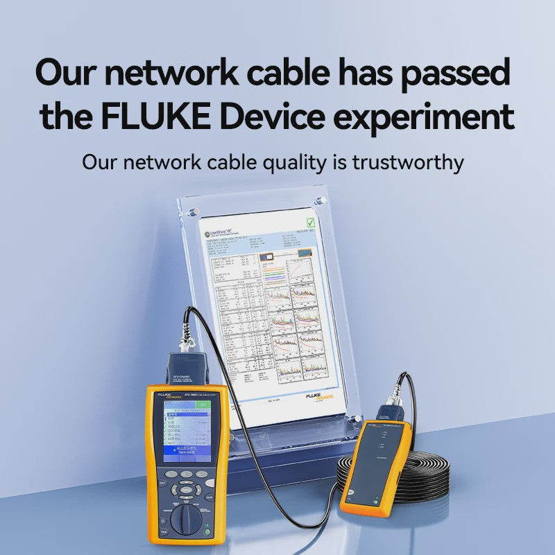 SAMZHE Slim Cat6A Netwerkkabel - 10Gbps Hoge Snelheid, 31AWG Zuiver Koper