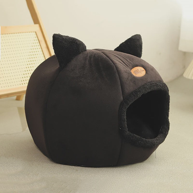 Knusse Kattenmand en Hondenhok - Diepe Slaap Comfort voor de Winter