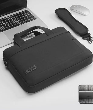 Waterdichte Laptoptas 13-17.3 Inch met Schouderband & Handvat - Bescherming & Opbergruimte