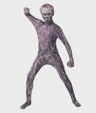 Vecna Cosplay Jumpsuit voor Kinderen - Halloween & Feestkostuum