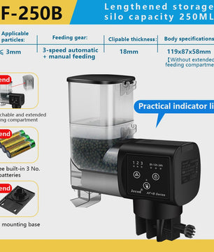 Jebao Jecod Automatische Aquarium Voederautomaat met Digitale Timer & Afstandsbediening