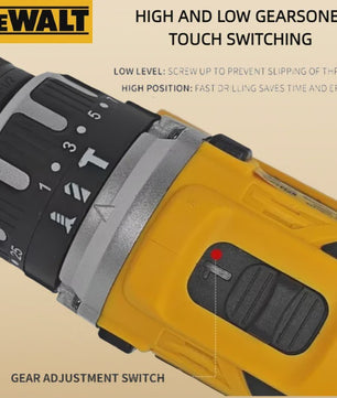 DeWalt DCD796 Accu Klopboormachine & Schroefmachine - Krachtige Brushless Motor, 18V